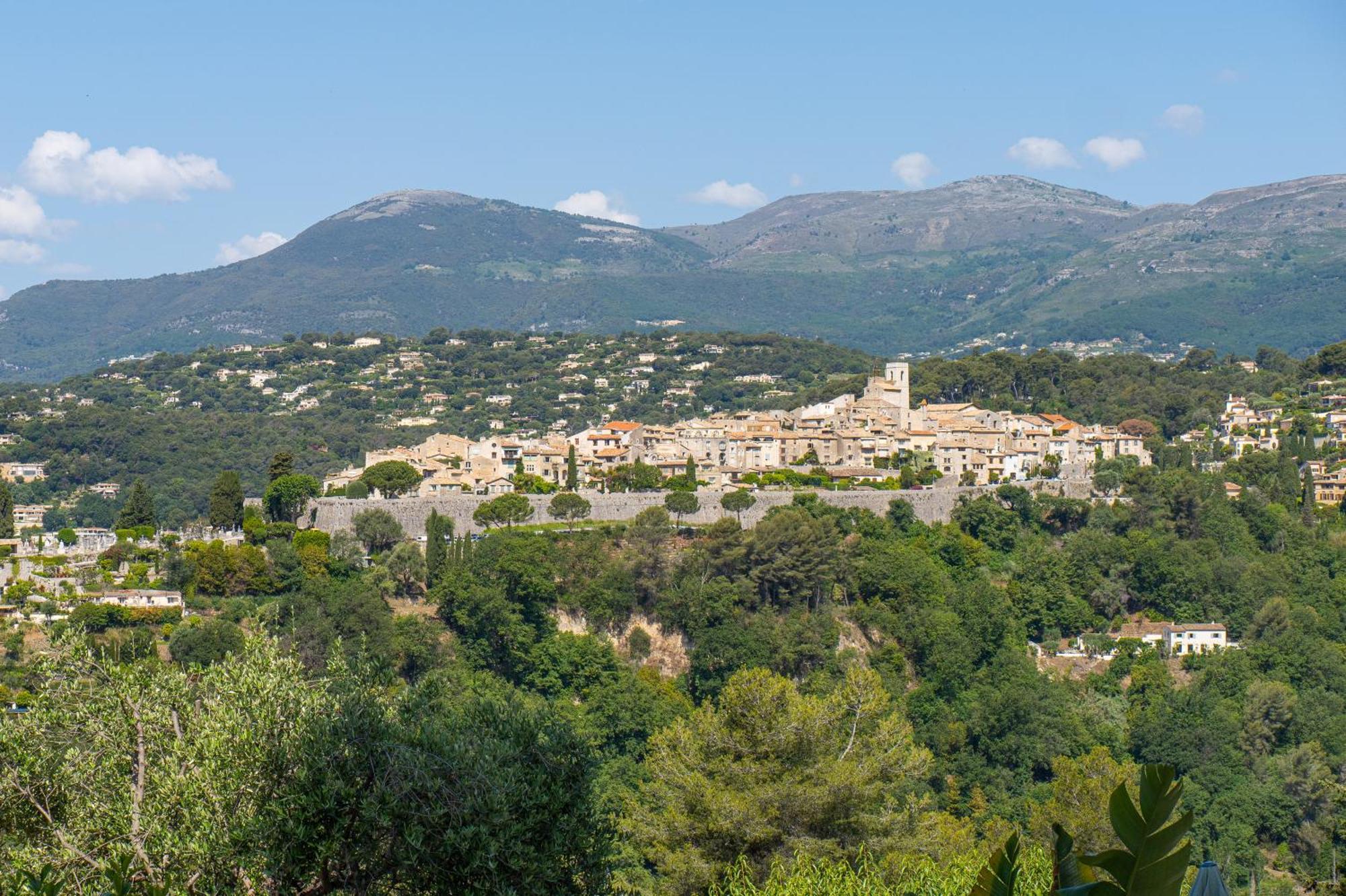 Les Yuccas -Maison Neuve Avec Un Jardin A Saint Paul De Vence Eksteriør billede