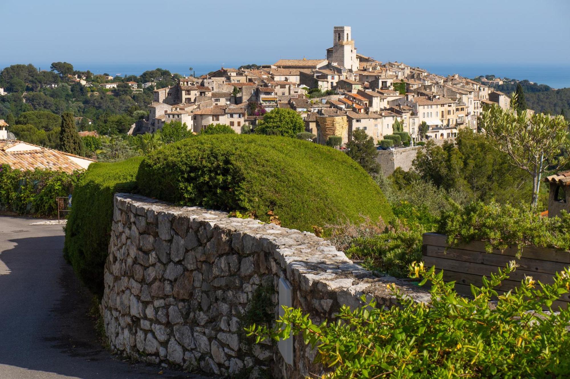 Les Yuccas -Maison Neuve Avec Un Jardin A Saint Paul De Vence Eksteriør billede